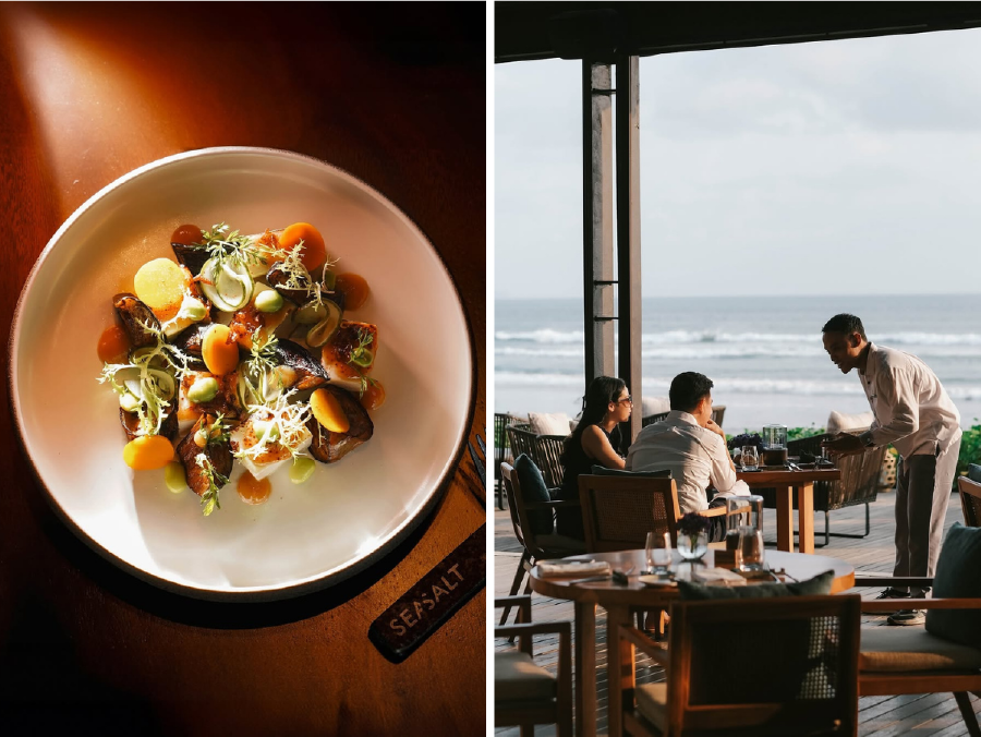 Sea Salt - spot for dinner in seminyak