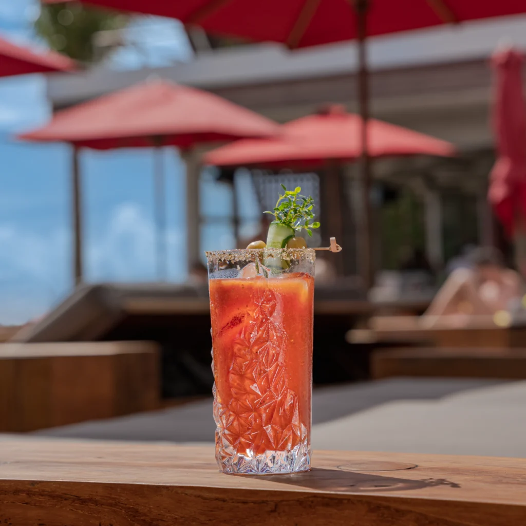 Whether you're craving coffee or a cocktail with your breakfast, Ku De Ta has you covered.